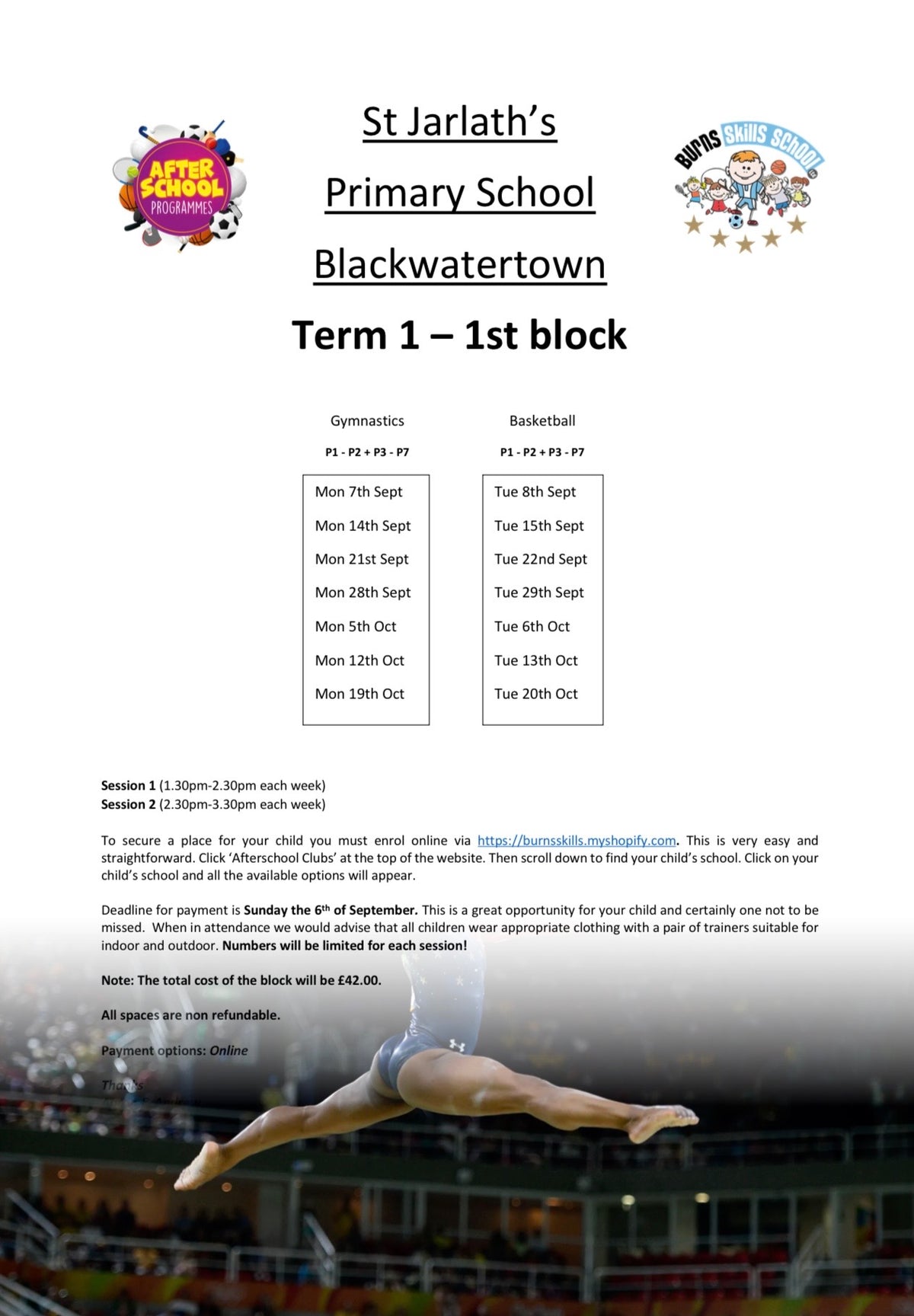 Important information letter