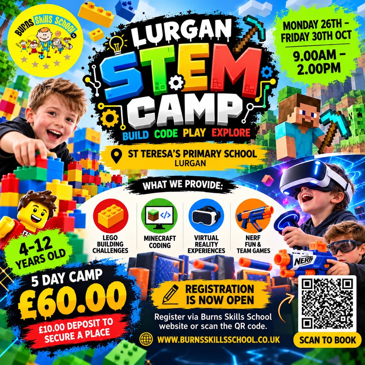 Lurgan Stem Halloween Camp
